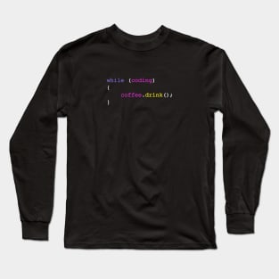 Programmer and coffee Long Sleeve T-Shirt